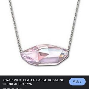 SWARVOSKI PINK Crystal statement piece